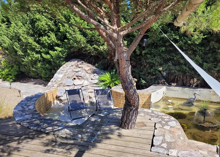 Détente&Fraîcheur, Jacuzzi Piscine et Petit-déjeuner à 10min de Carcassonne